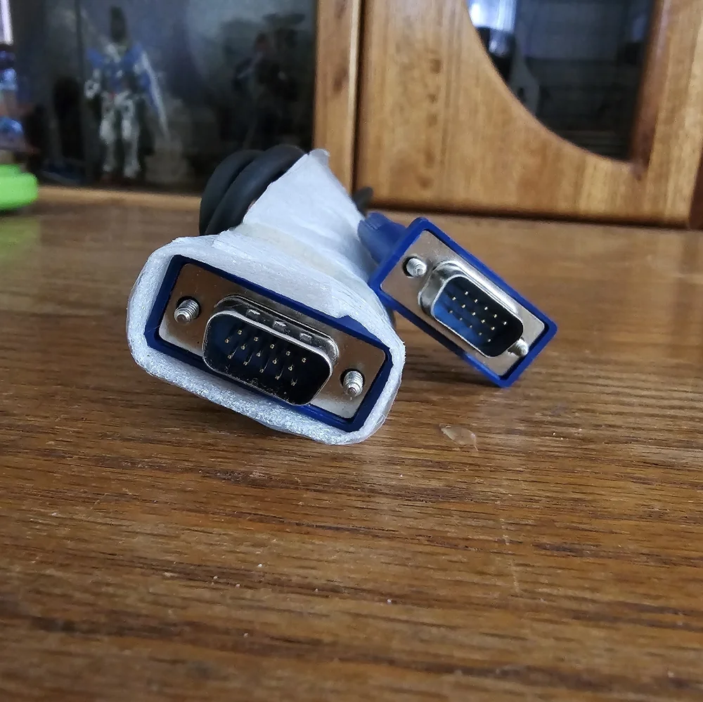 Brand New Unused VGA To VGA Computer Monitor Cable 5ft Male To Male